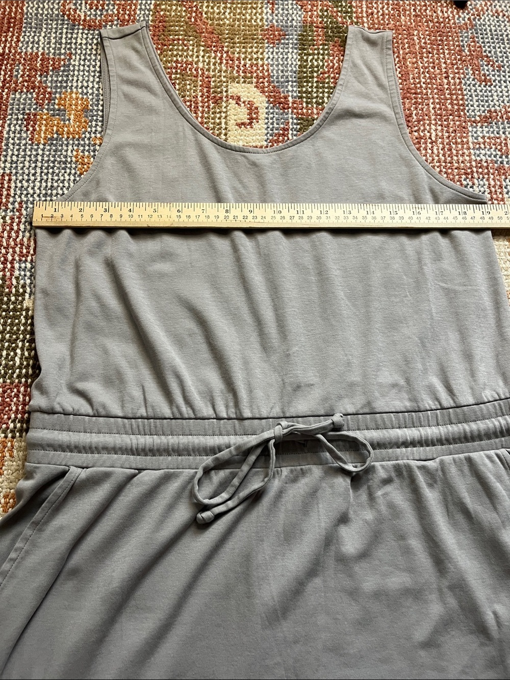 NWOT Haven Well Within  Cotton Interlock Dress Grey Size XL - Picture 5 of 10
